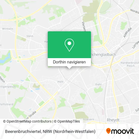 Beerenbruchviertel Karte