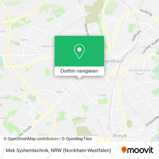 Mek Systemtechnik Karte