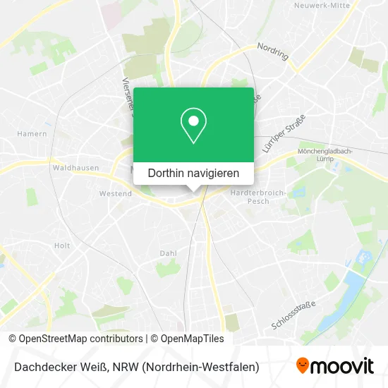 Dachdecker Weiß Karte