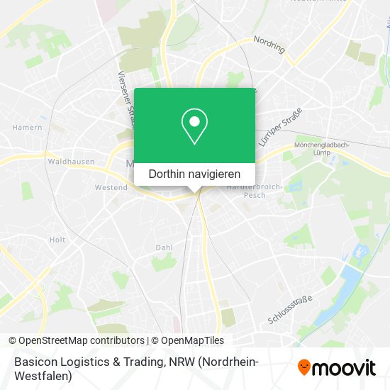 Basicon Logistics & Trading Karte