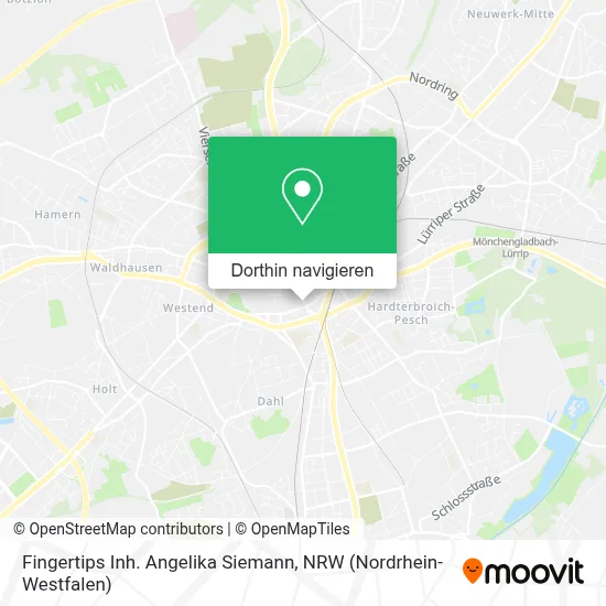 Fingertips Inh. Angelika Siemann Karte