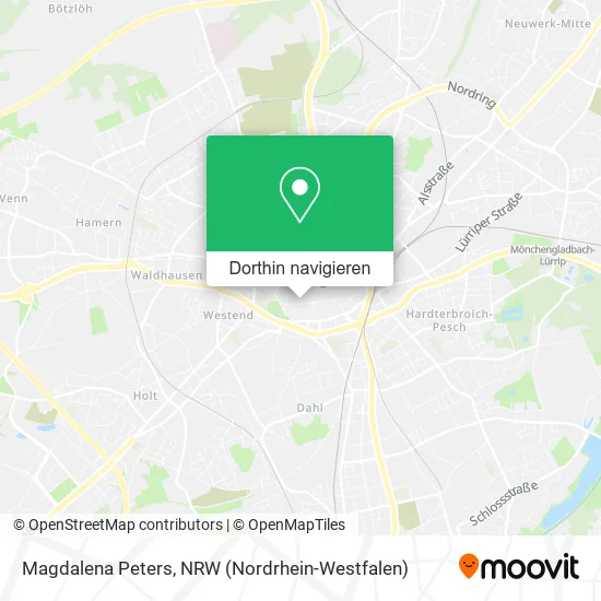 Magdalena Peters Karte