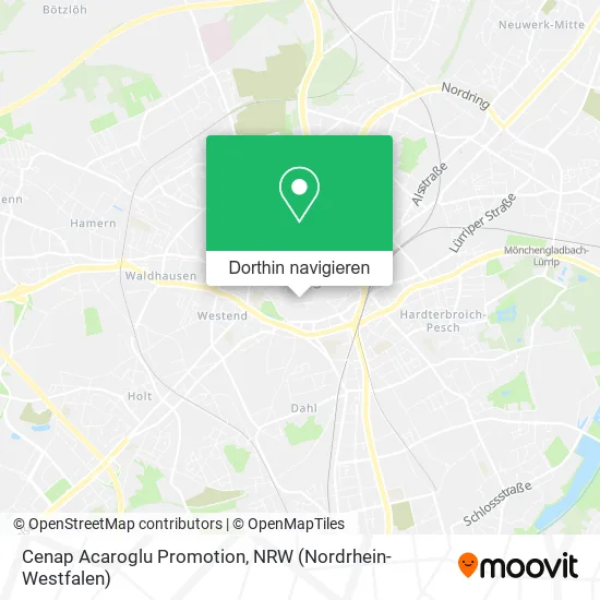 Cenap Acaroglu Promotion Karte