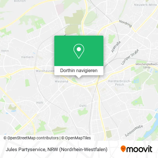 Jules Partyservice Karte