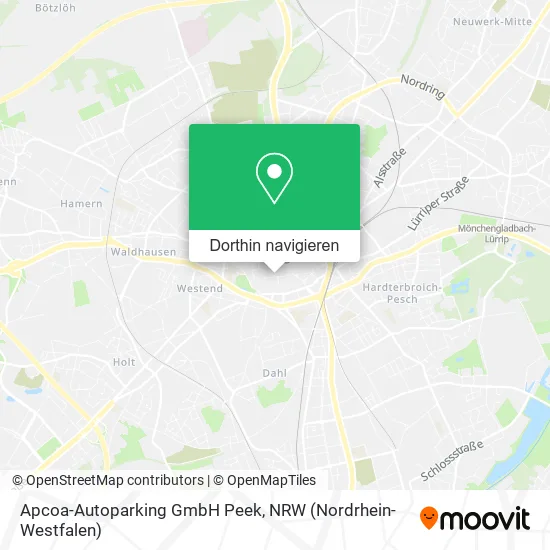 Apcoa-Autoparking GmbH Peek Karte