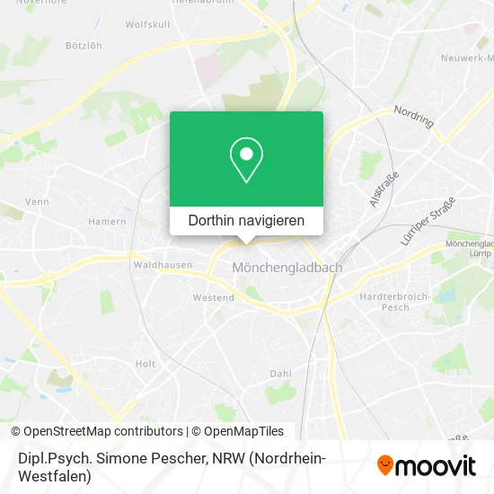 Dipl.Psych. Simone Pescher Karte