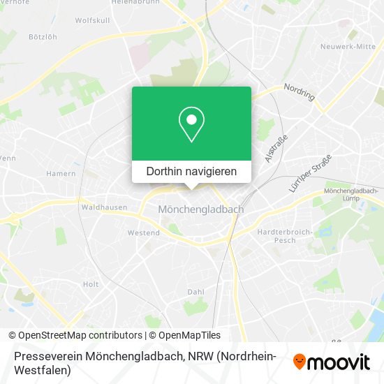 Presseverein Mönchengladbach Karte