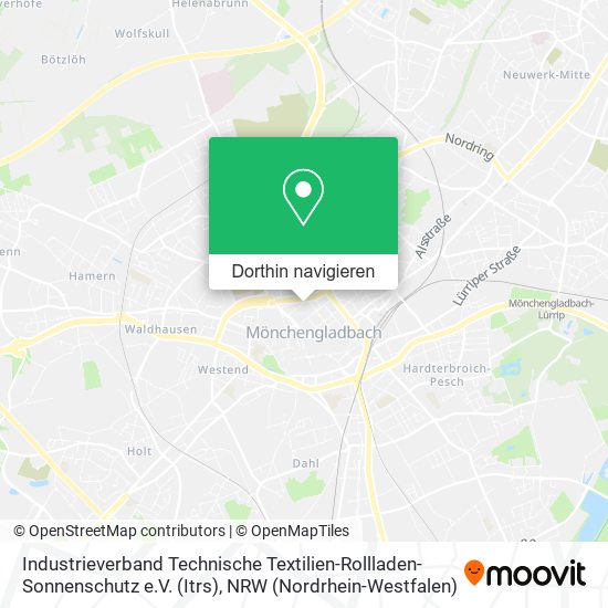Industrieverband Technische Textilien-Rollladen-Sonnenschutz e.V. (Itrs) Karte