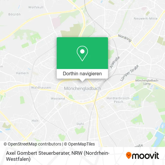 Axel Gombert Steuerberater Karte