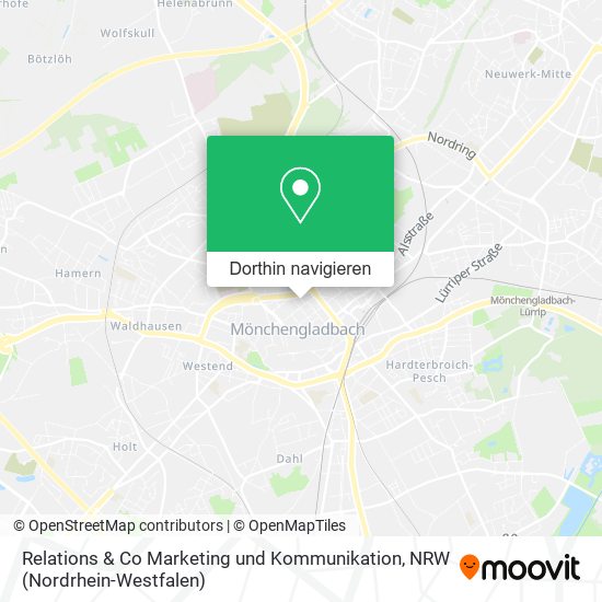 Relations & Co Marketing und Kommunikation Karte