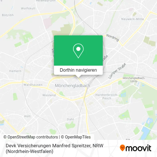 Devk Versicherungen Manfred Spreitzer Karte