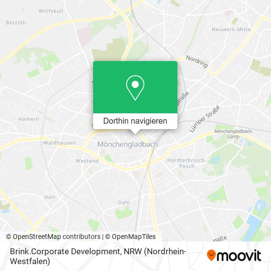 Brink.Corporate Development Karte