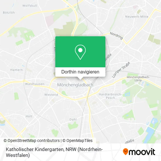 Katholischer Kindergarten Karte