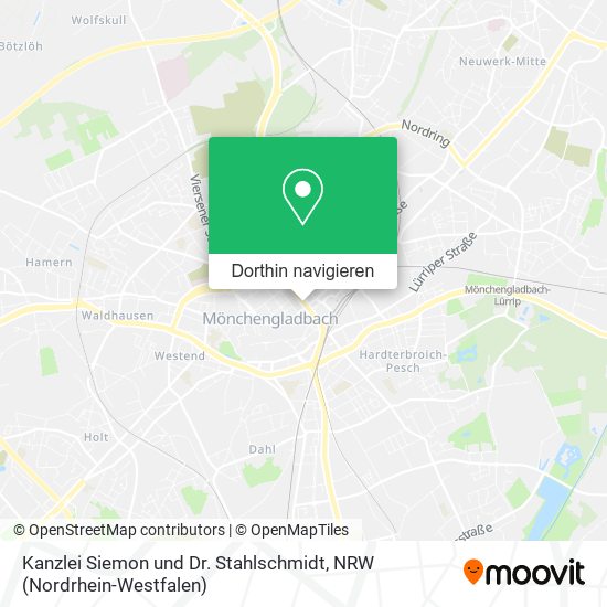 Kanzlei Siemon und Dr. Stahlschmidt Karte