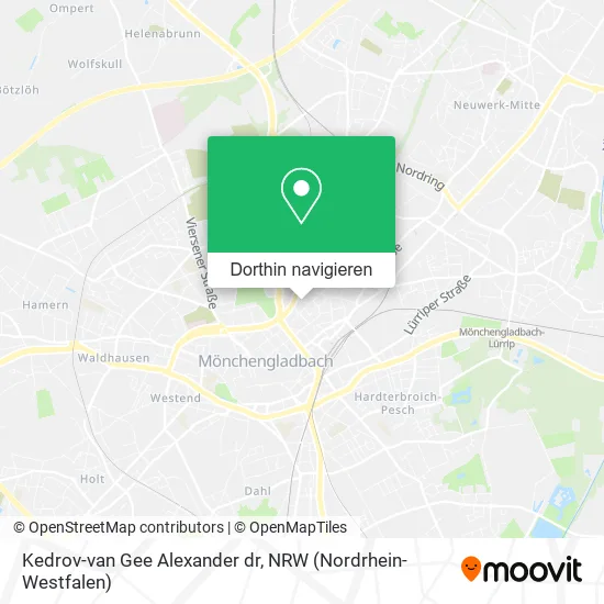 Kedrov-van Gee Alexander dr Karte