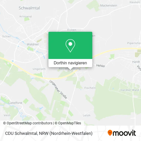 CDU Schwalmtal Karte