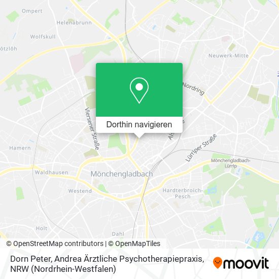 Dorn Peter, Andrea Ärztliche Psychotherapiepraxis Karte