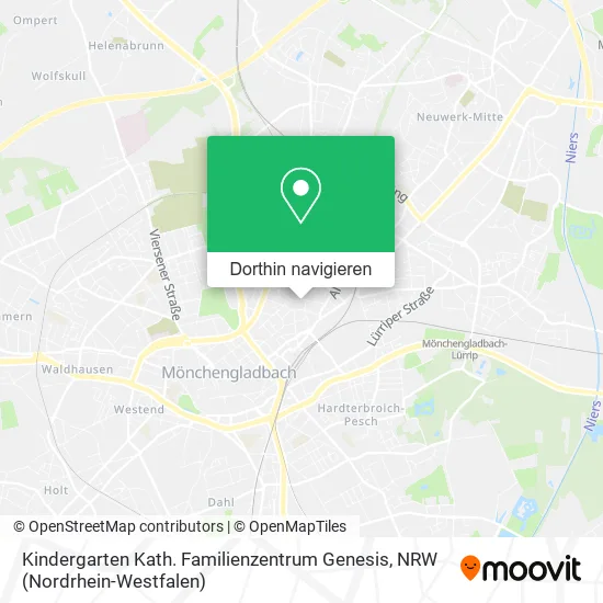 Kindergarten Kath. Familienzentrum Genesis Karte