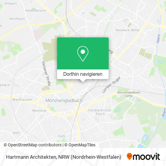 Hartmann Architekten Karte