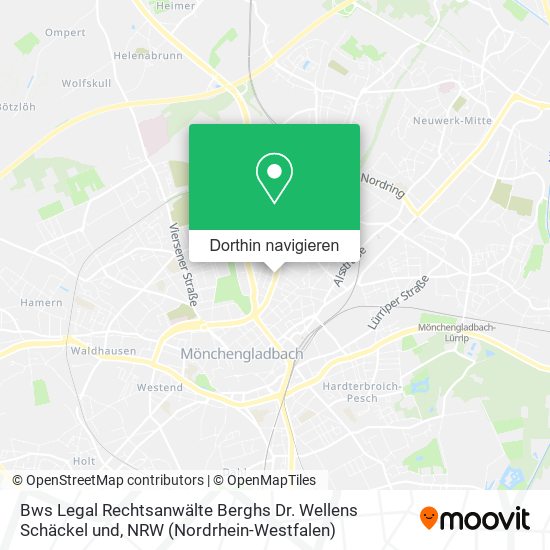 Bws Legal Rechtsanwälte Berghs Dr. Wellens Schäckel und Karte