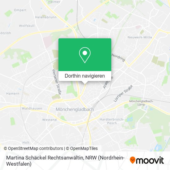Martina Schäckel Rechtsanwältin Karte