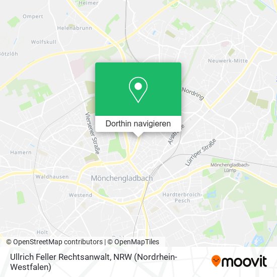 Ullrich Feller Rechtsanwalt Karte