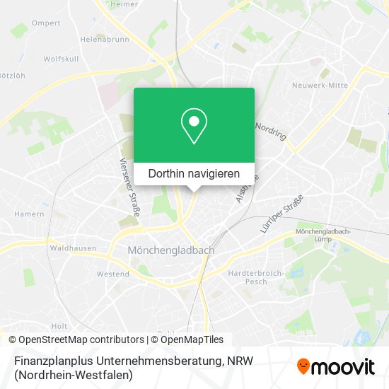 Finanzplanplus Unternehmensberatung Karte