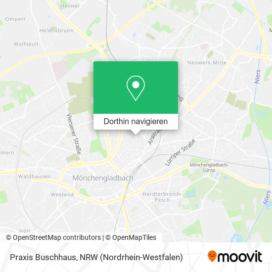 Praxis Buschhaus Karte