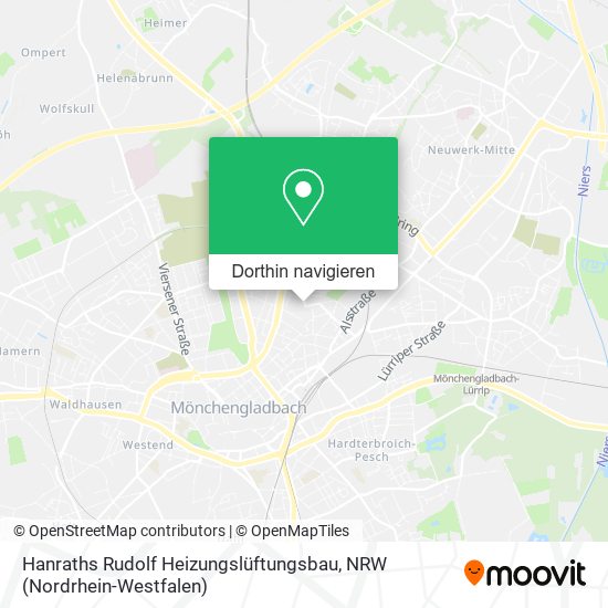 Hanraths Rudolf Heizungslüftungsbau Karte