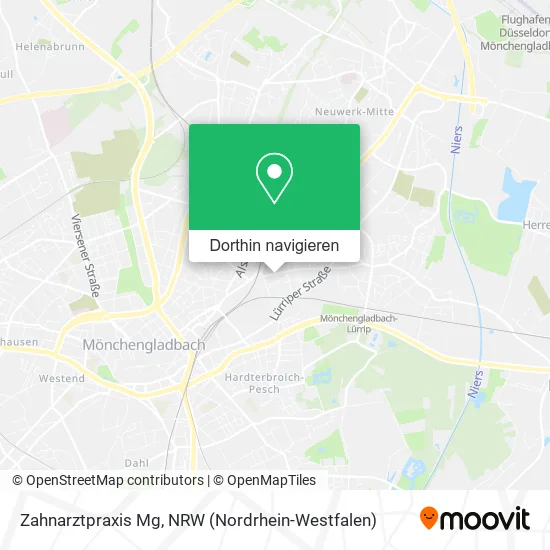 Zahnarztpraxis Mg Karte