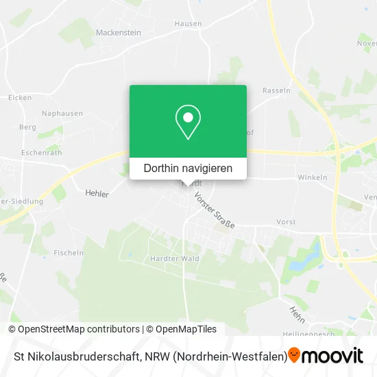 St Nikolausbruderschaft Karte