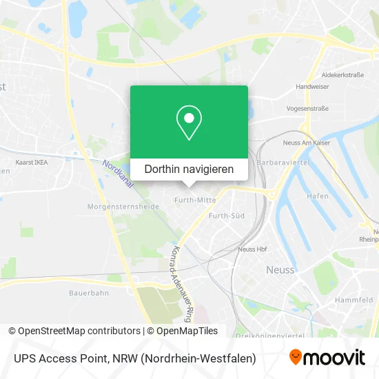 UPS Access Point Karte