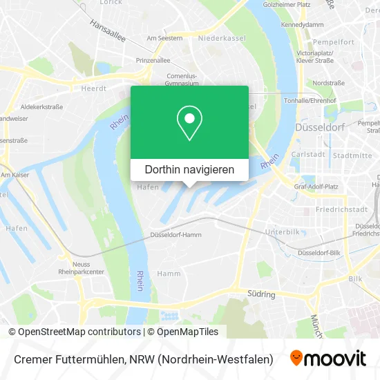 Cremer Futtermühlen Karte