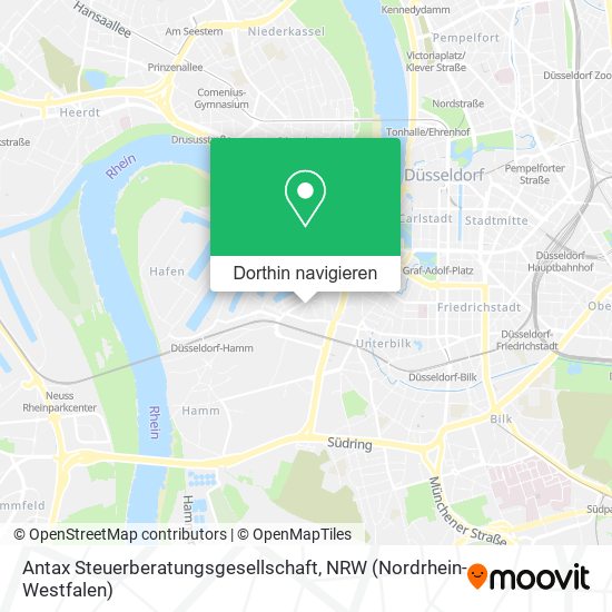 Antax Steuerberatungsgesellschaft Karte