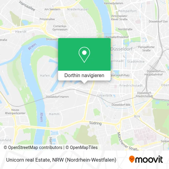 Unicorn real Estate Karte