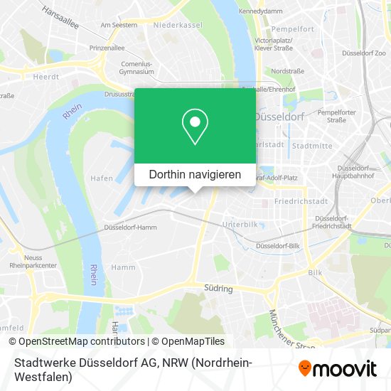 Stadtwerke Düsseldorf AG Karte