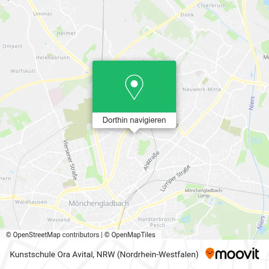 Kunstschule Ora Avital Karte