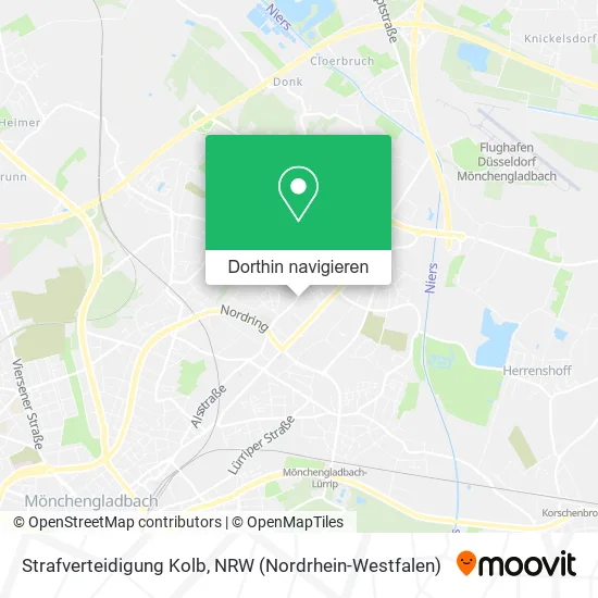 Strafverteidigung Kolb Karte