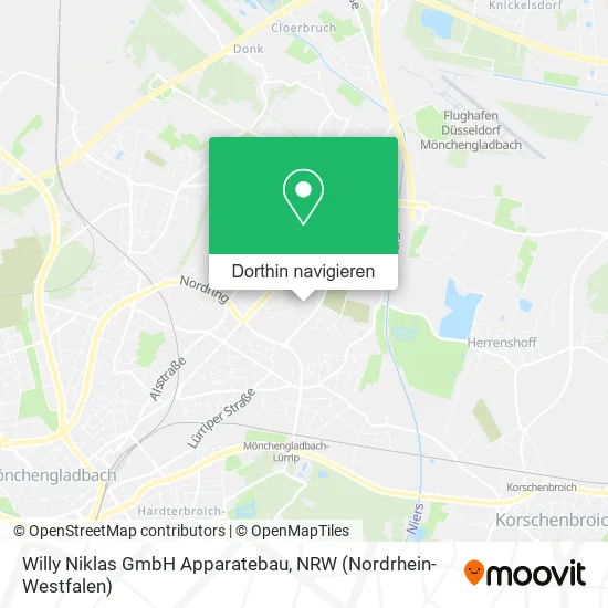 Willy Niklas GmbH Apparatebau Karte