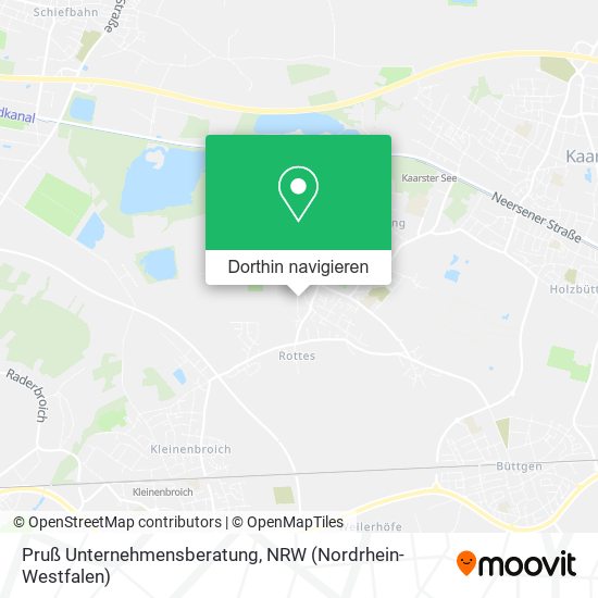 Pruß Unternehmensberatung Karte