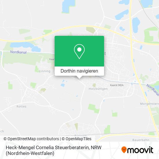 Heck-Mengel Cornelia Steuerberaterin Karte