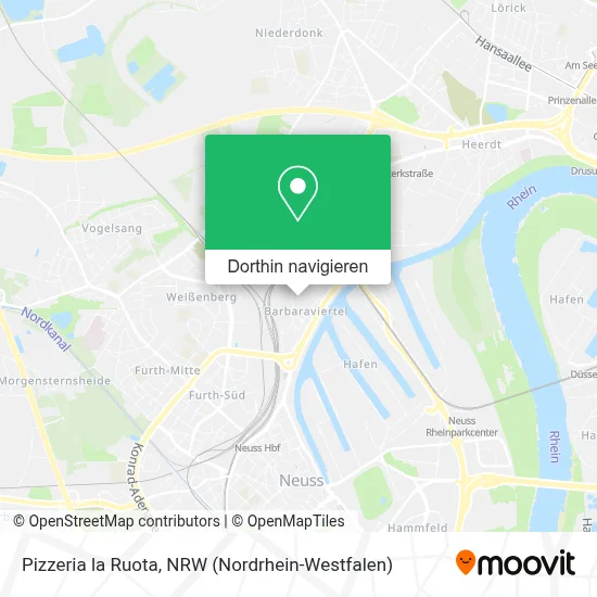 Pizzeria la Ruota Karte