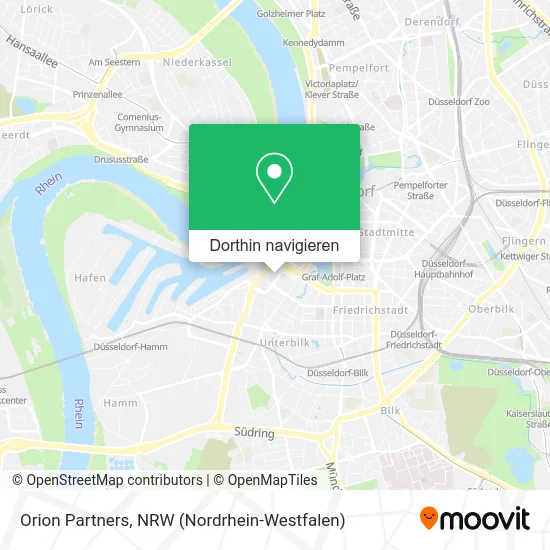 Orion Partners Karte