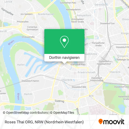 Roses Thai ORG Karte