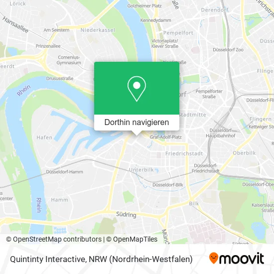 Quintinty Interactive Karte