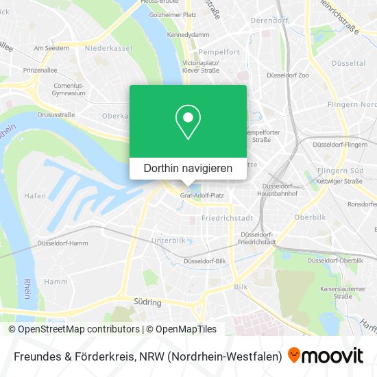 Freundes & Förderkreis Karte