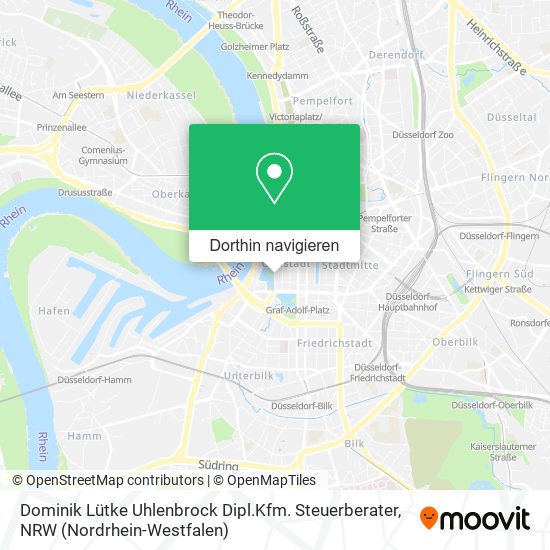 Dominik Lütke Uhlenbrock Dipl.Kfm. Steuerberater Karte