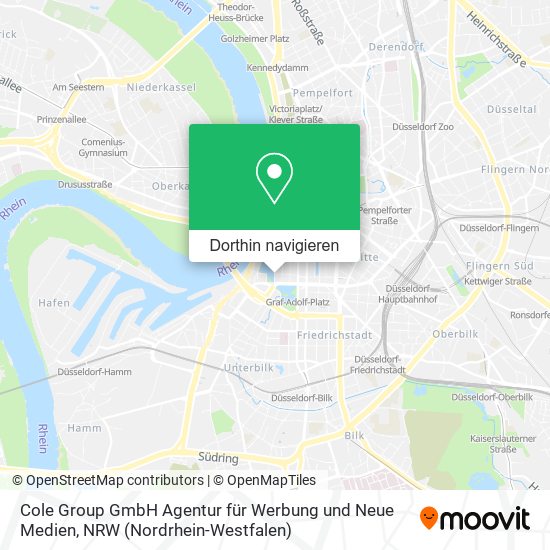Cole Group GmbH Agentur für Werbung und Neue Medien Karte