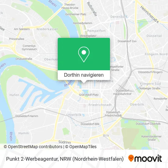 Punkt 2-Werbeagentur Karte