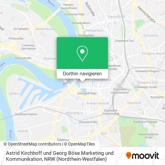 Astrid Kirchhoff und Georg Böse Marketing und Kommunikation Karte